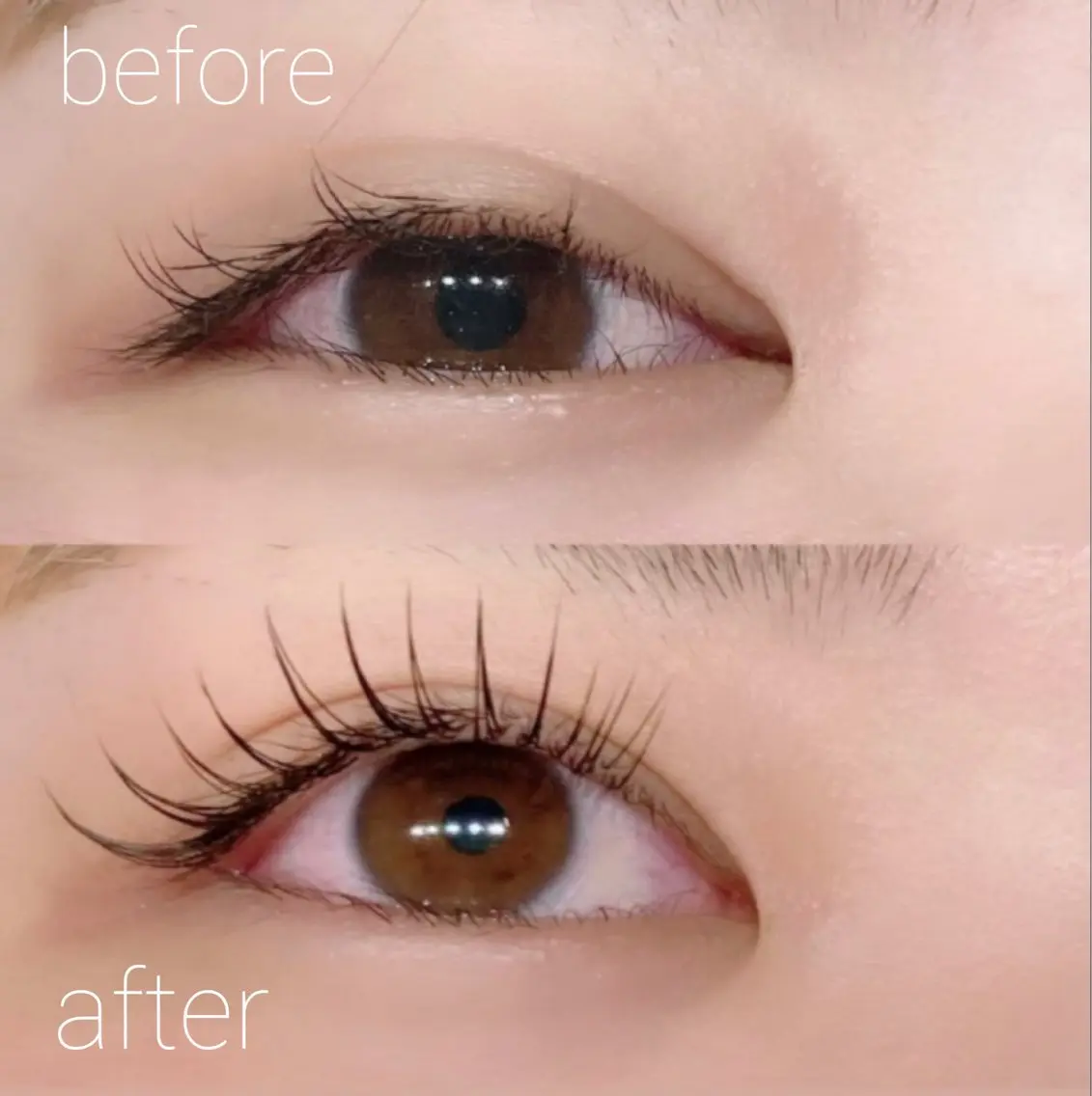 マツエク・マツパ フラットラッシュ BRISE erikaのネイルデザイン