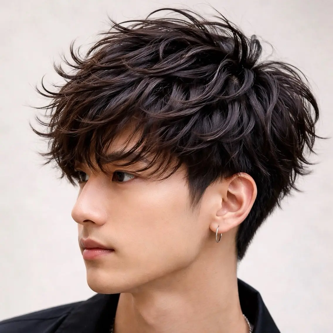 ショート パーマ メンズ カット パーマ ヘアセット 🔥メンズパーマ🔥 鈴木 翔斗のヘアスタイル