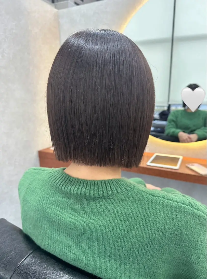 ミディアム カット ヘアカラー Natsuki OZ安積店のヘアスタイル
