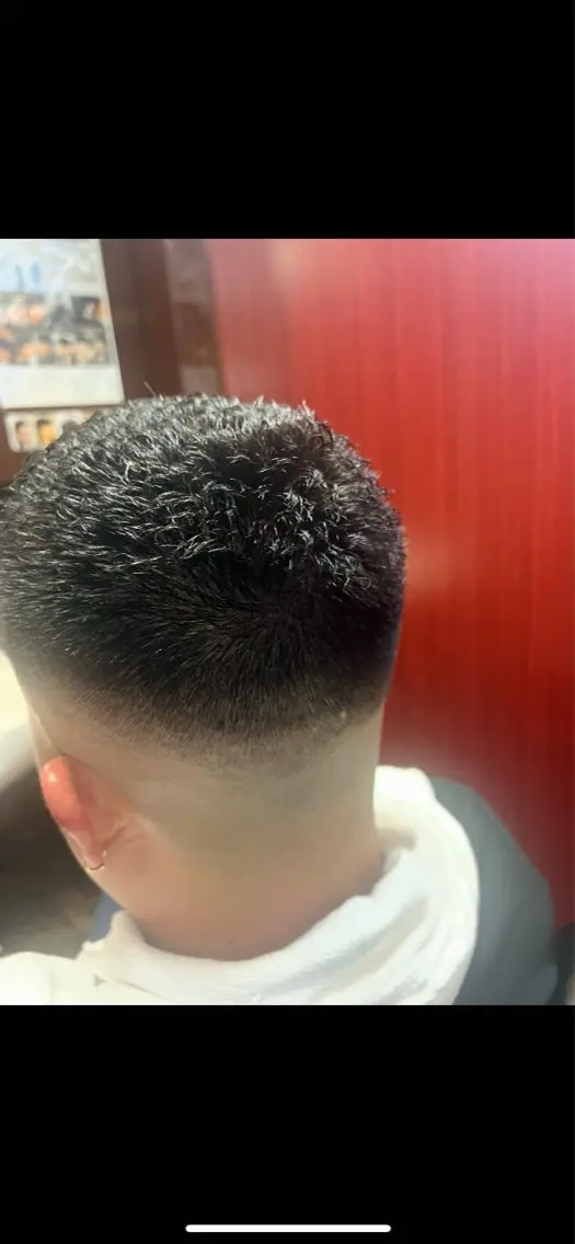 ショート パーマ 堀 真人のヘアスタイル