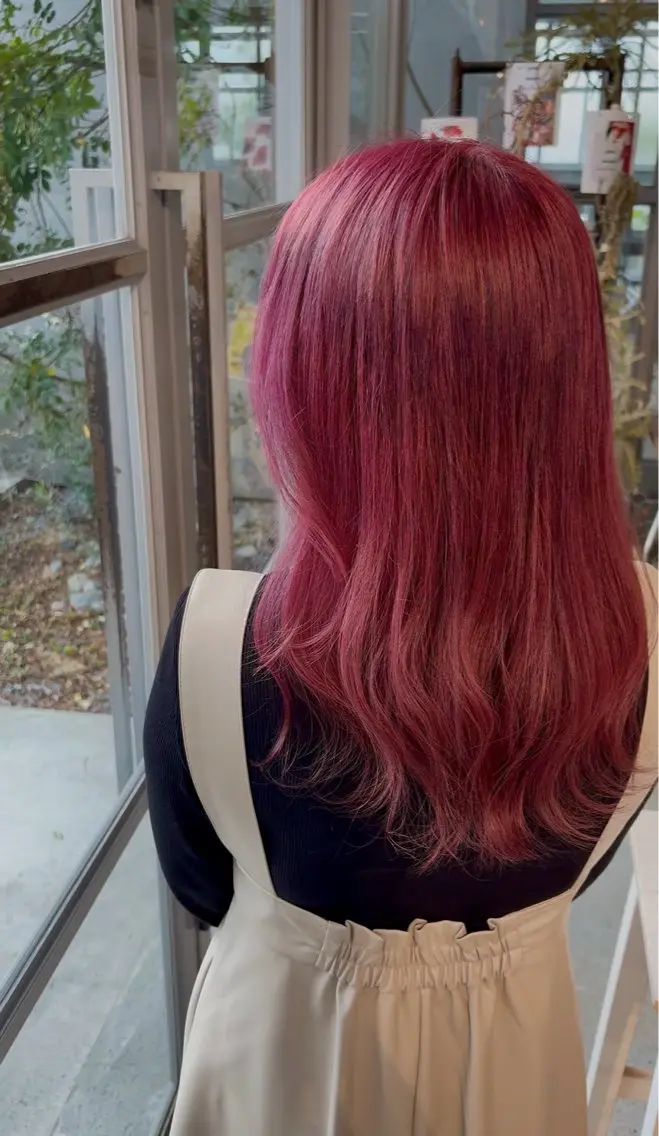 セミロング カット ヘアカラー トリートメント SONO 【一宮】のヘアスタイル