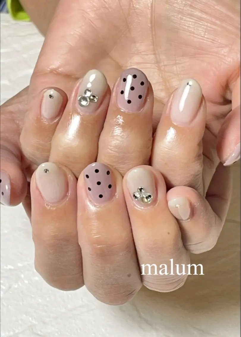 ネイル ハンドネイル malum nailのネイルデザイン