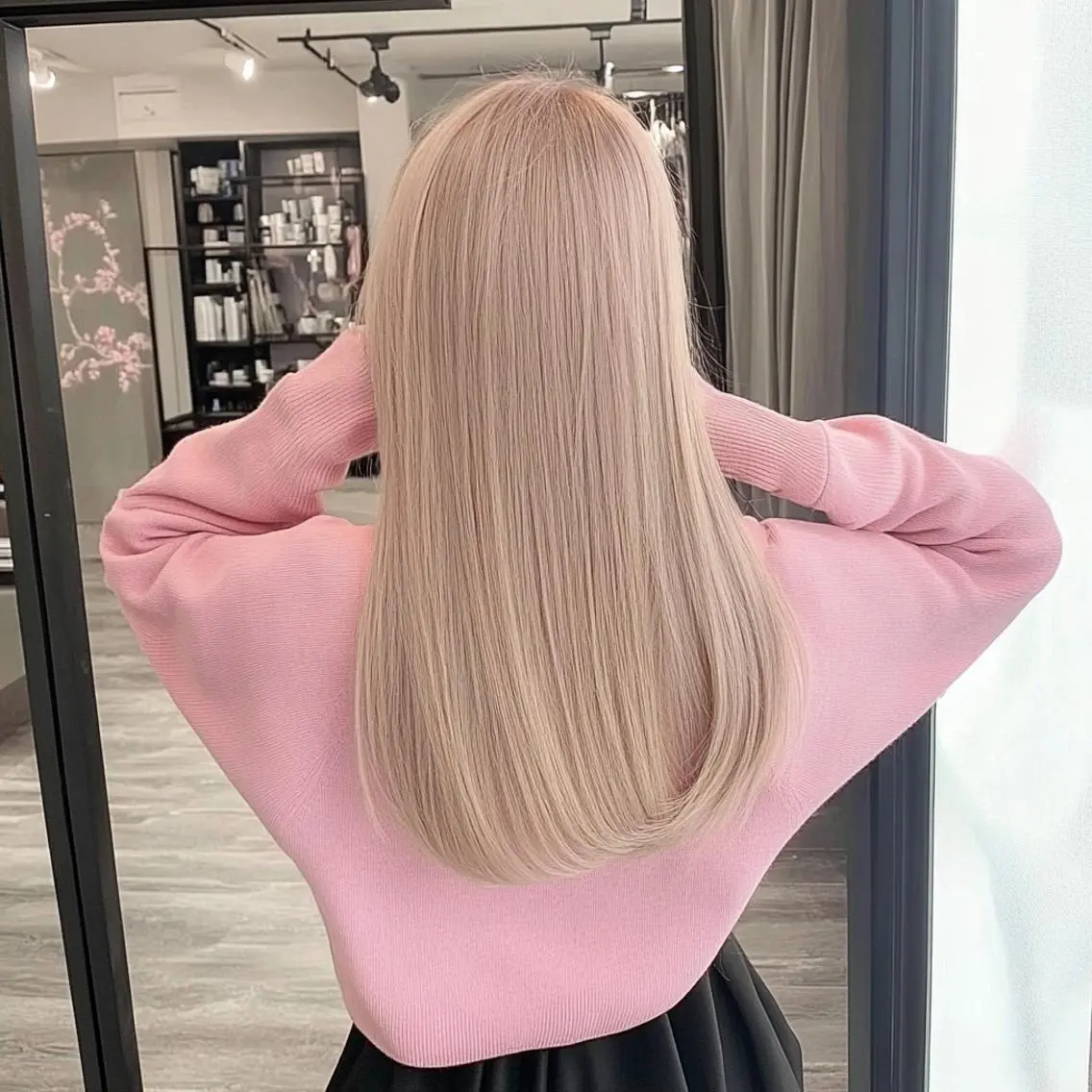 カラー corazon ブリーチのヘアスタイル