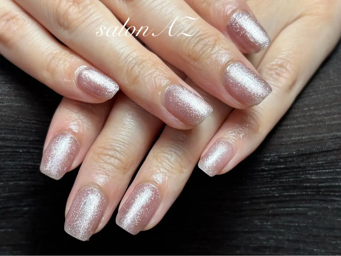 ネイル アートネイル 長さ出し フットネイル フレンチネイル ジェルネイル ハンドネイル salon AZのネイルデザイン