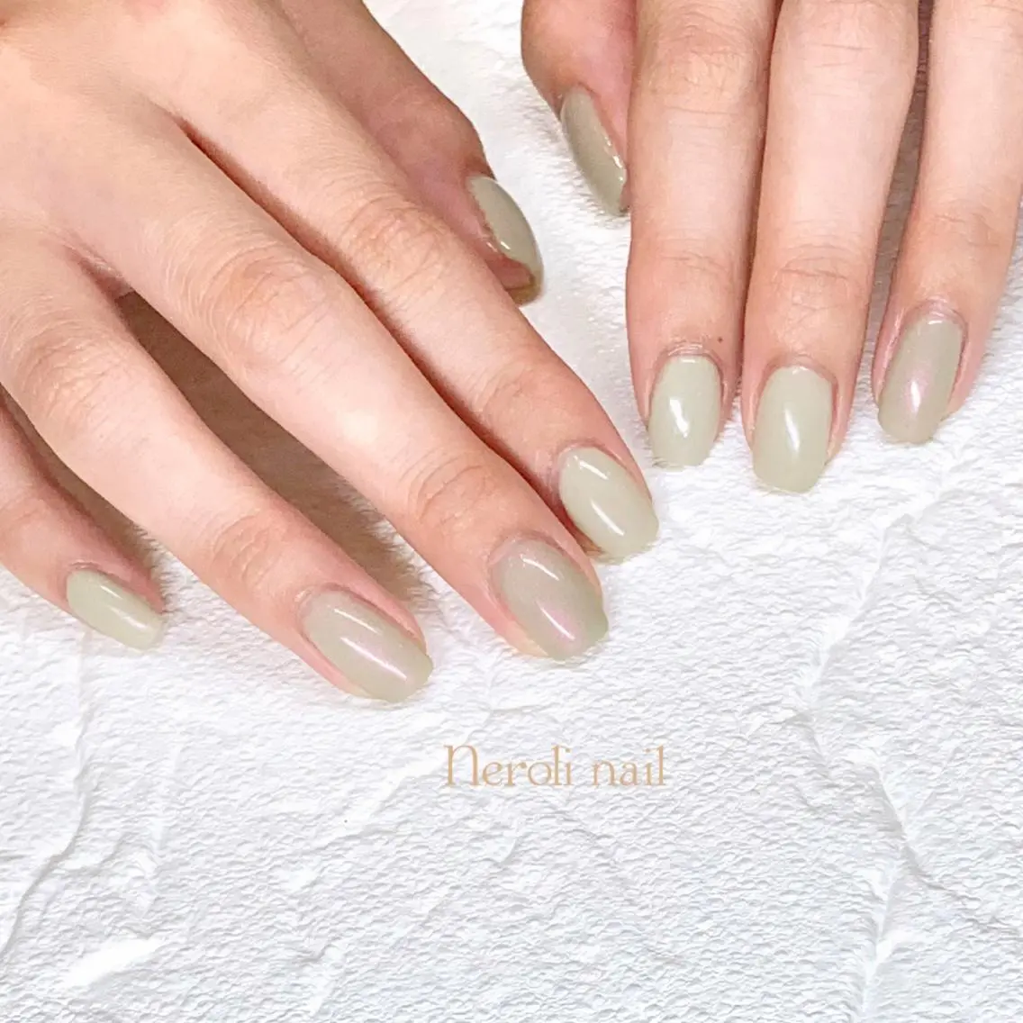 ネイル ワンカラーネイル Neroli nailのネイルデザイン