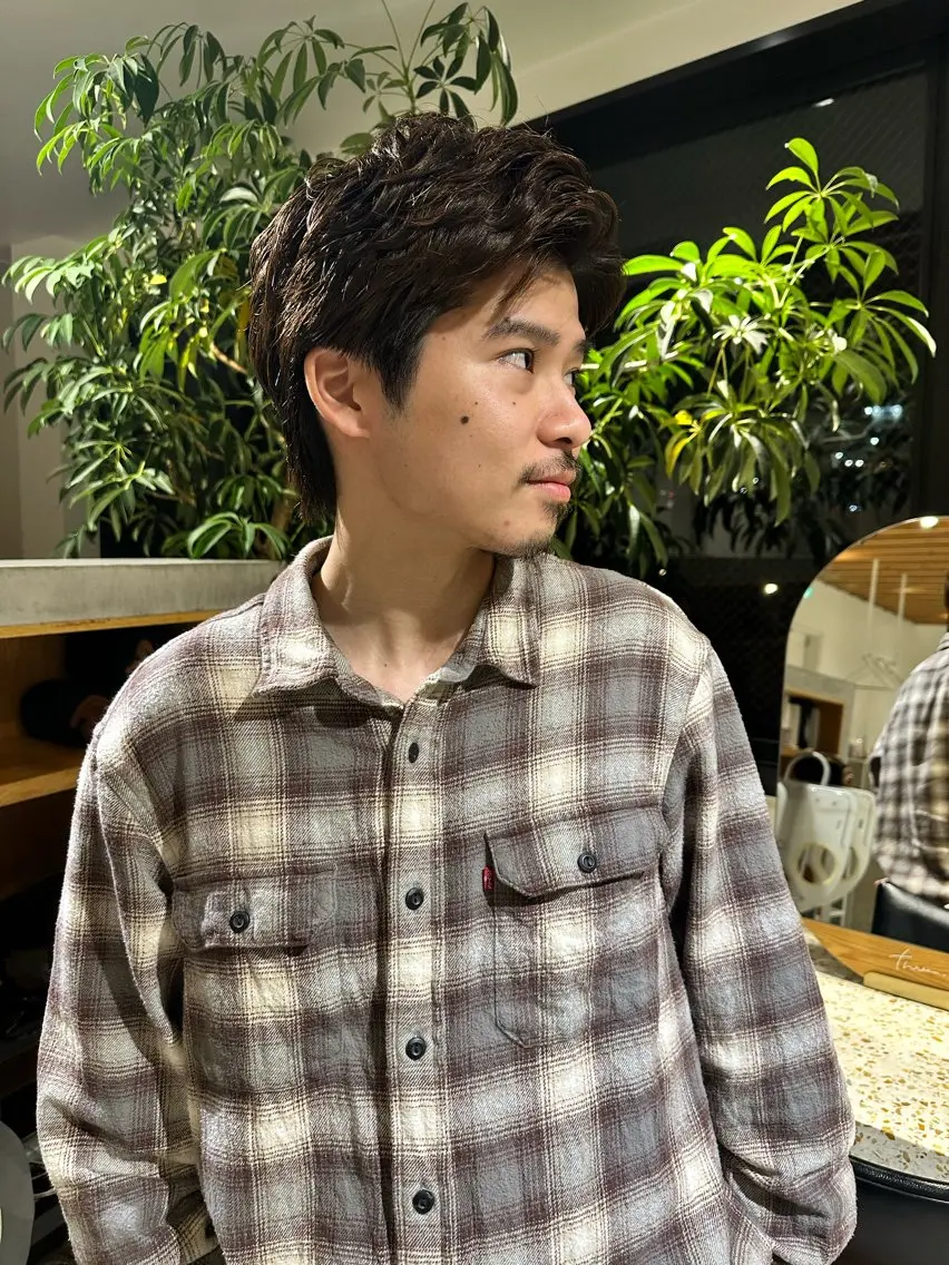 【ご新規様メニュー】カット+カールパーマスタイル🪄トリートメントなし¥8800の写真