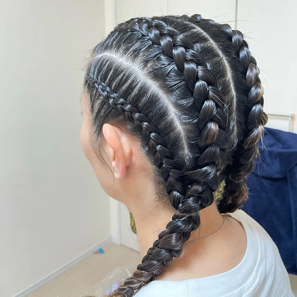 セミロング ヘアアレンジ ヘアセット 本橋 琴実のヘアスタイル