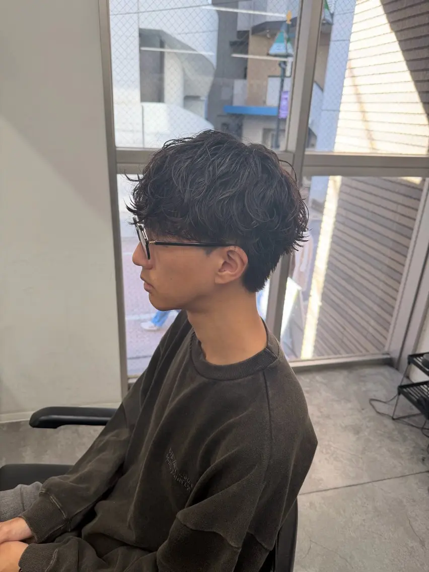 パーマ メンズ カット パーマ 町田エリアＮｏ．１/ パーマ特化/太田京希のヘアスタイル