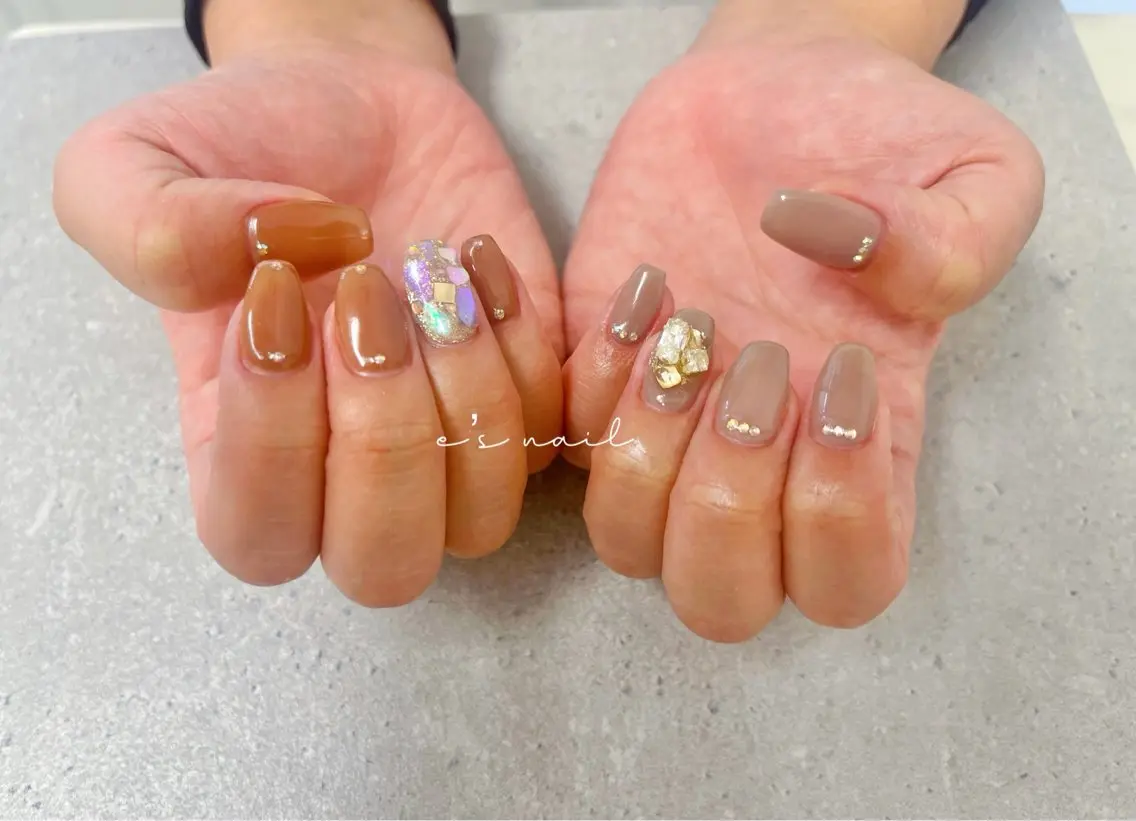 ネイル e’s nail Lumièreのネイルデザイン