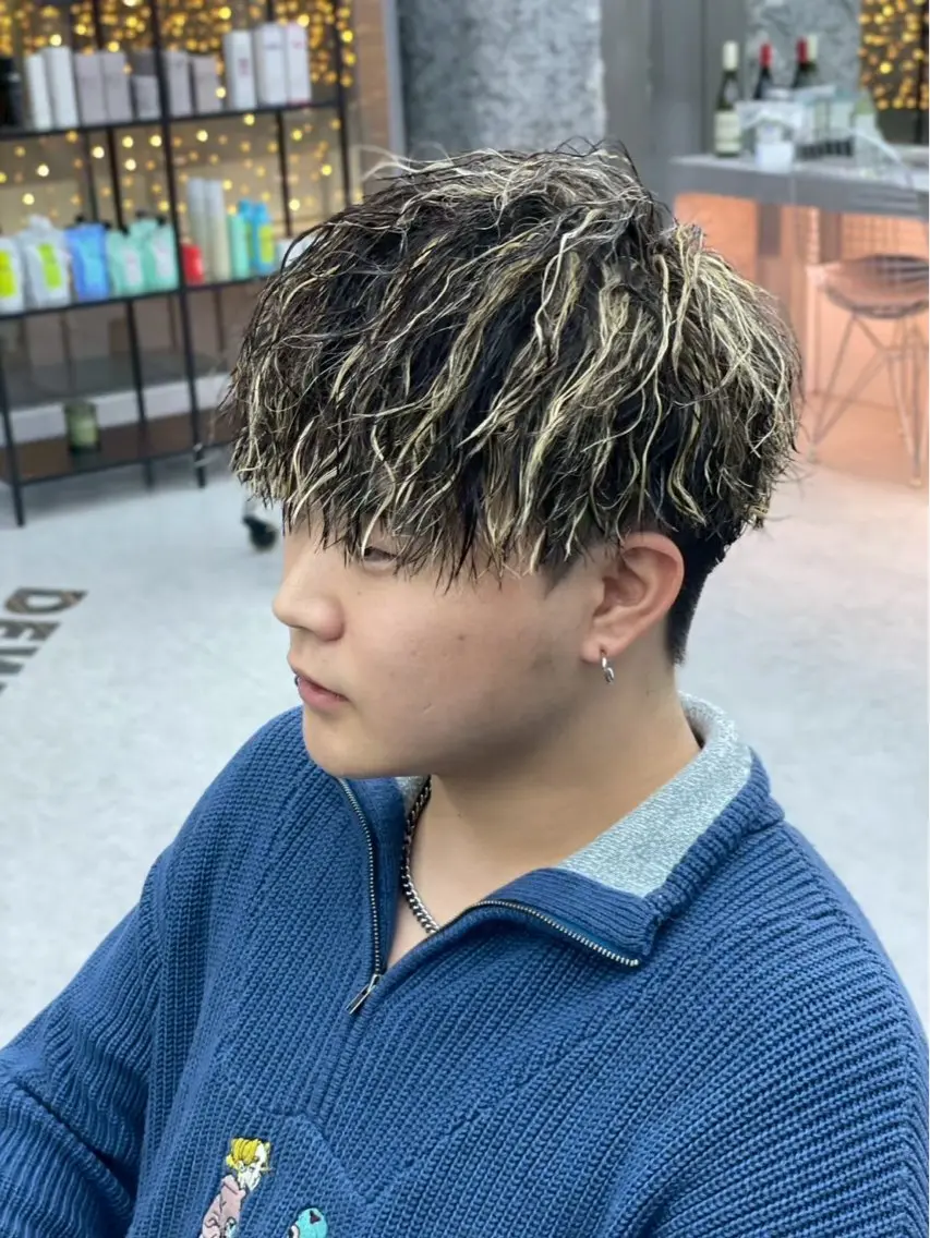 パーマ メンズ パーマ トリートメント ✨栄メンズ美容師✨ てっしょうのヘアスタイル