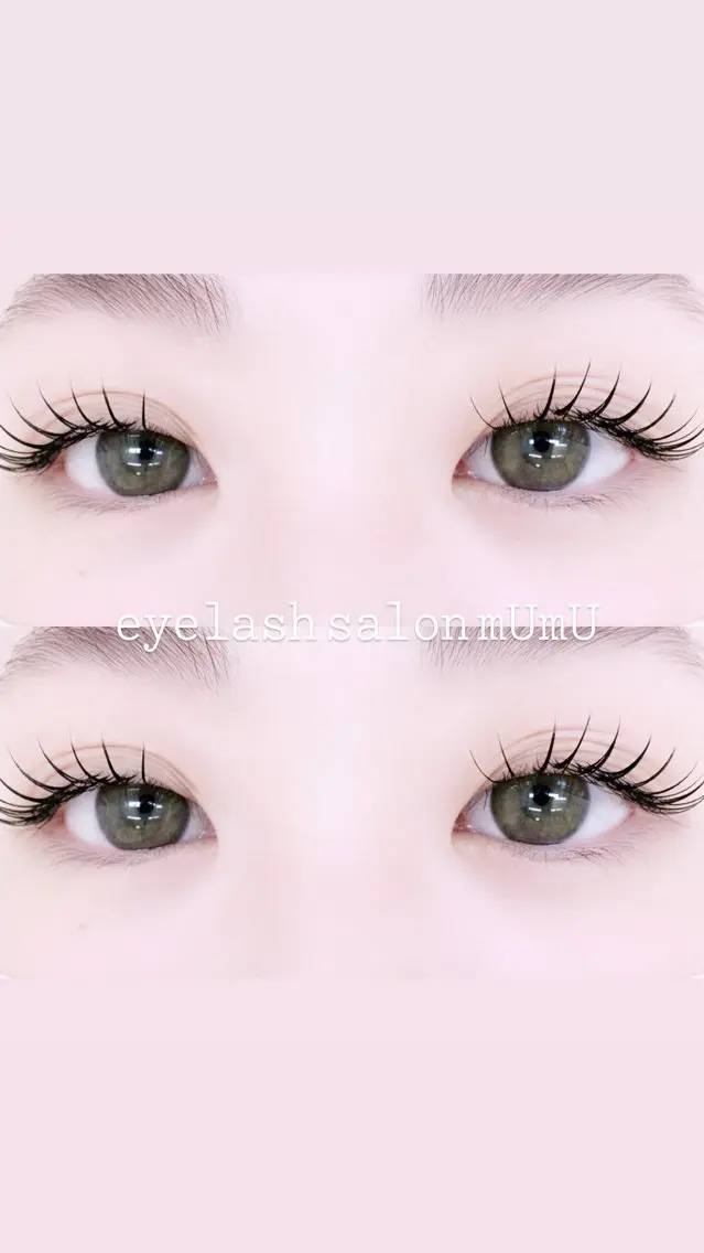 マツエク・マツパ フラットラッシュ マツエク eyelash mUmUのマツエク・マツパデザイン