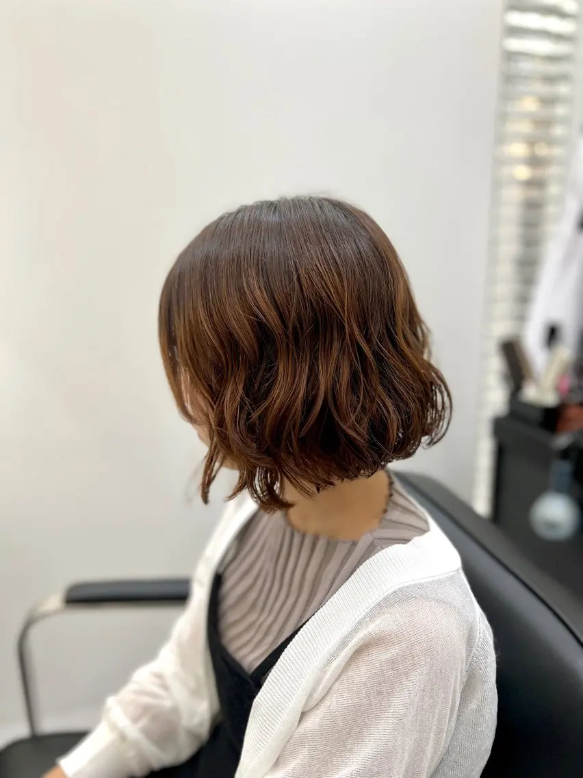 パーマ モモ ARMONYのヘアスタイル