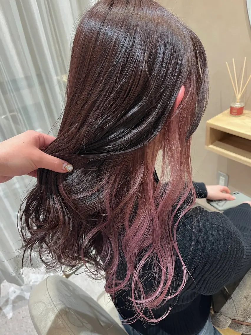 ロング カラー 艶カラー／ 髪質改善／arisaのヘアスタイル