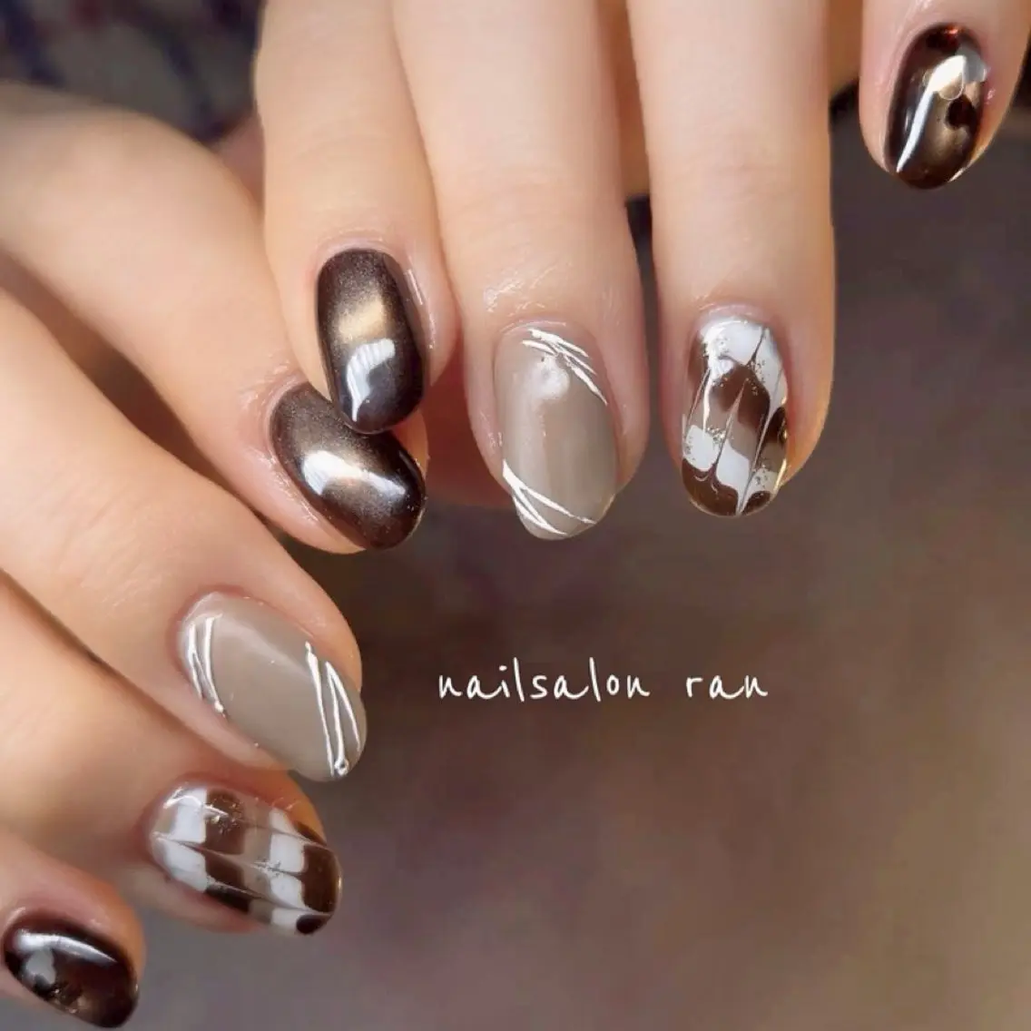 ネイル アートネイル nailsalon ranのネイルデザイン