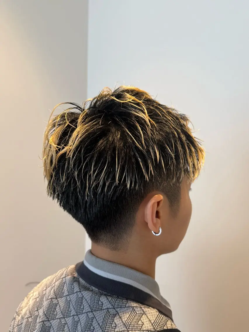ショート カット ヘッドスパ 福永 縁のヘアスタイル