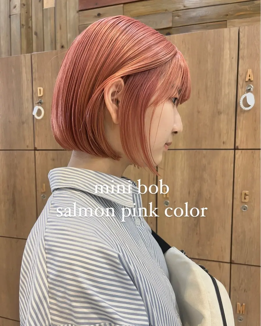 ショート カラー 黒田瀬奈/ボブ まろやかベージュのヘアスタイル