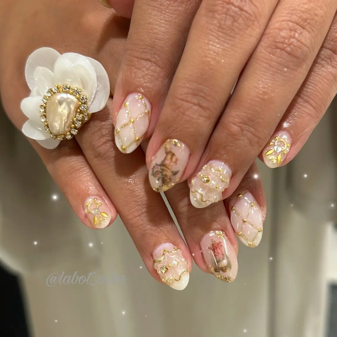 ネイル laboT nuit aikaのネイルデザイン