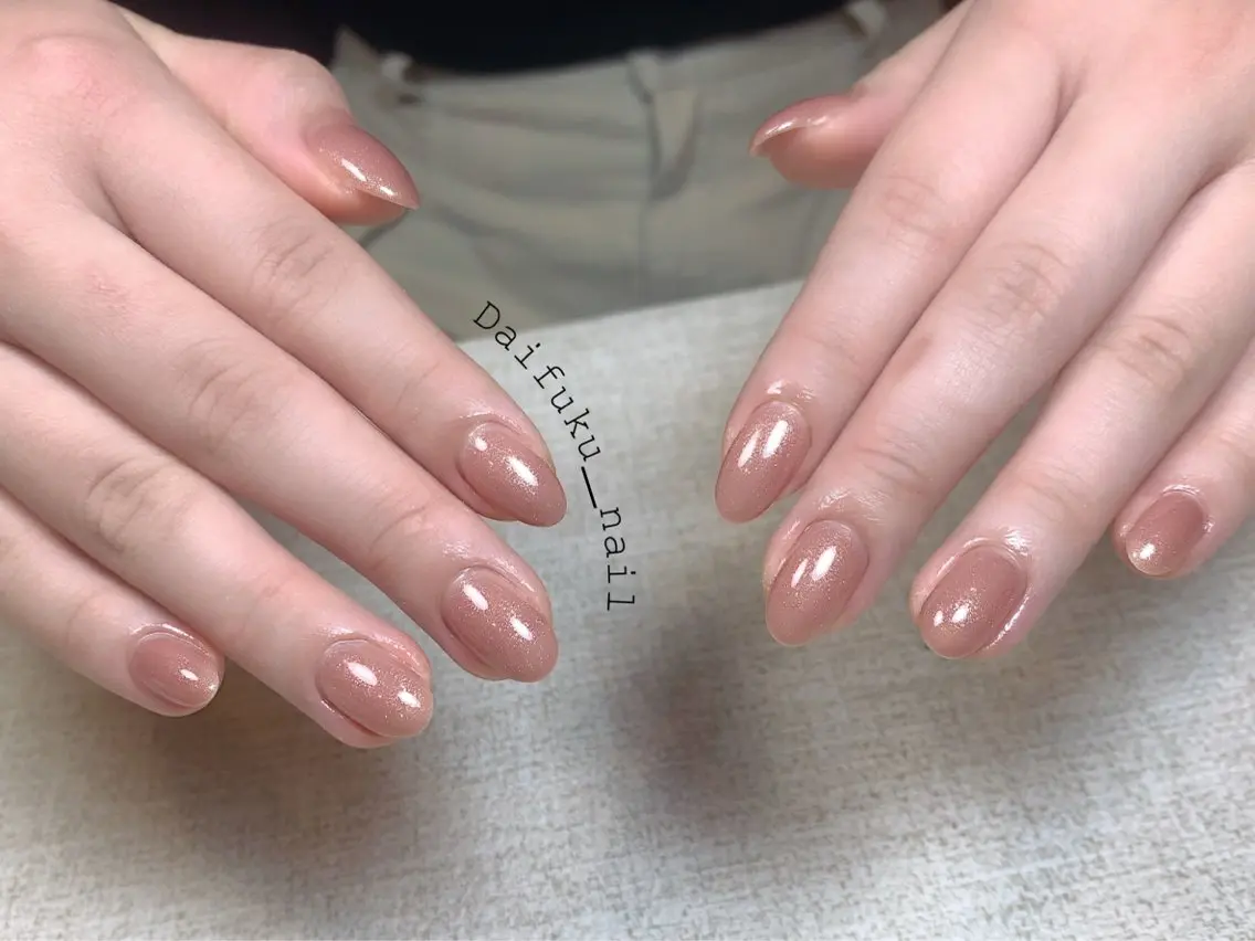ショート ハンドネイル Daifuku nailsのネイルデザイン
