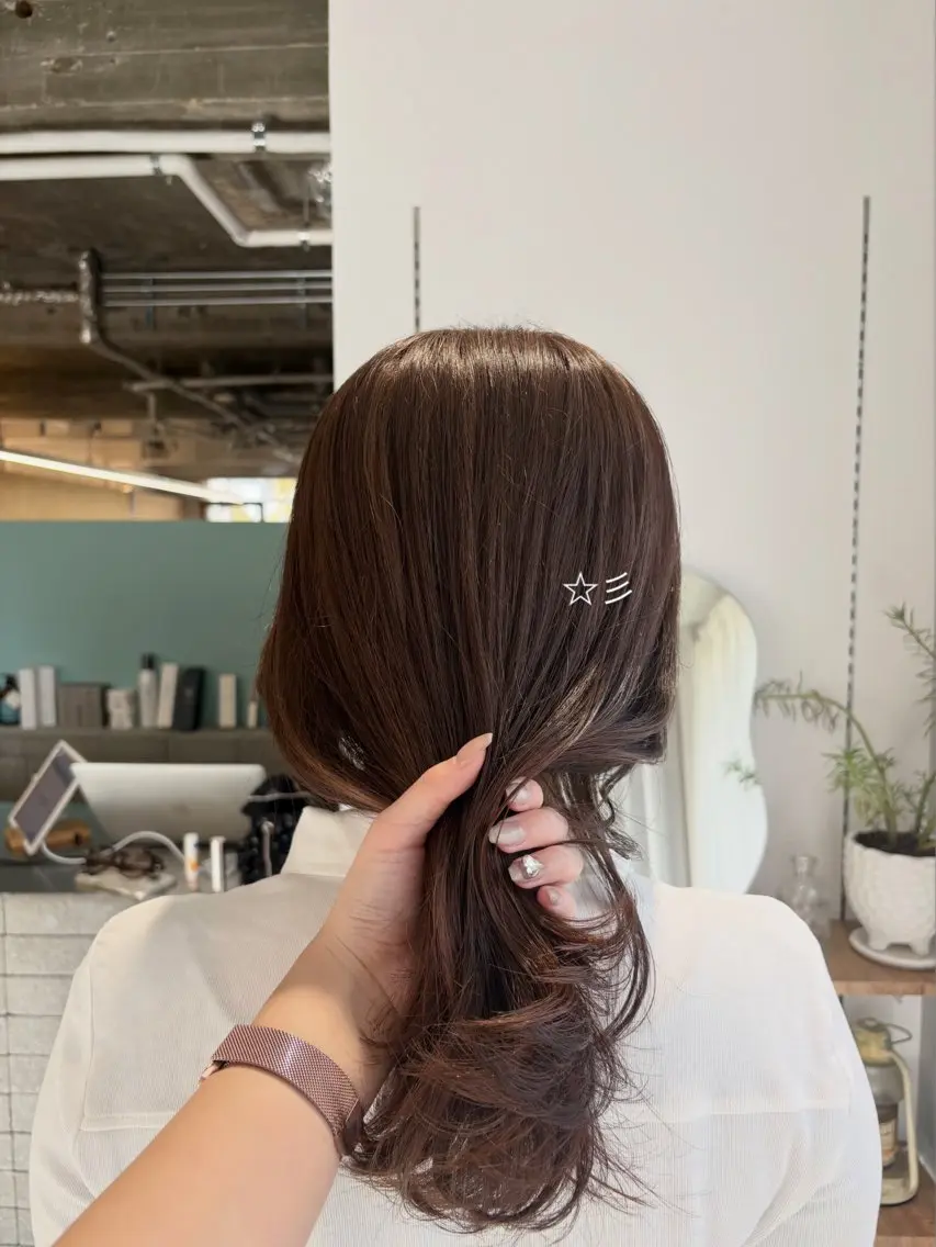 セミロング カラー カット ヘアカラー トリートメント YARD. 瑞稀のヘアスタイル