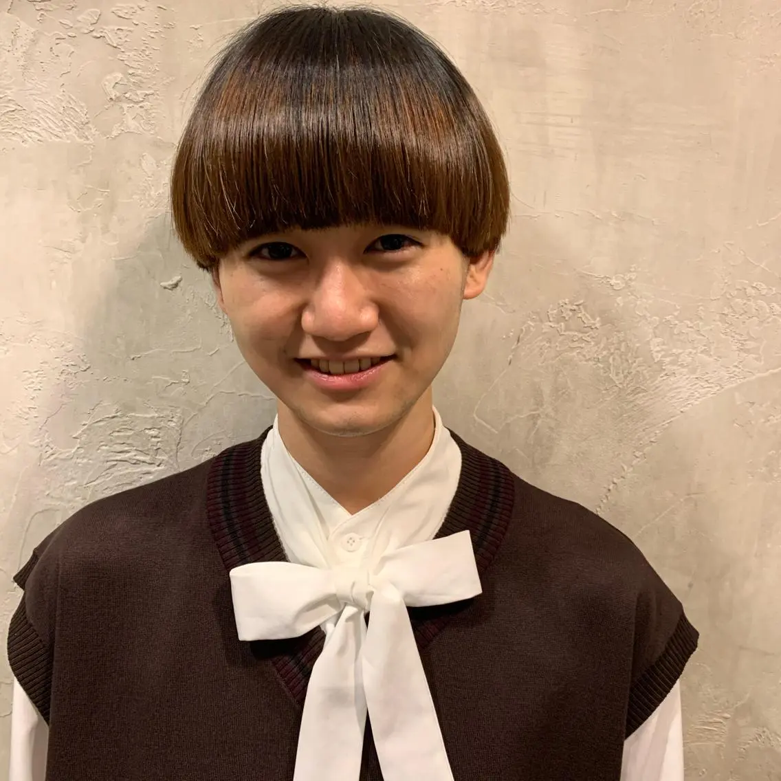 メンズ マッシュ カット ウルフ、レイヤー 、メンズカットSHOのヘアスタイル