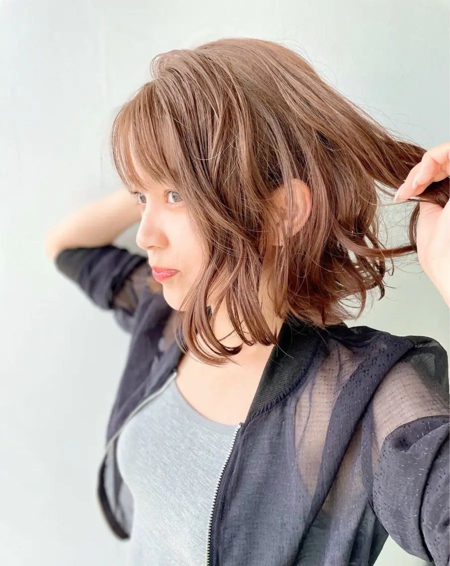 ミディアム ase.糸島店 MAIのヘアスタイル