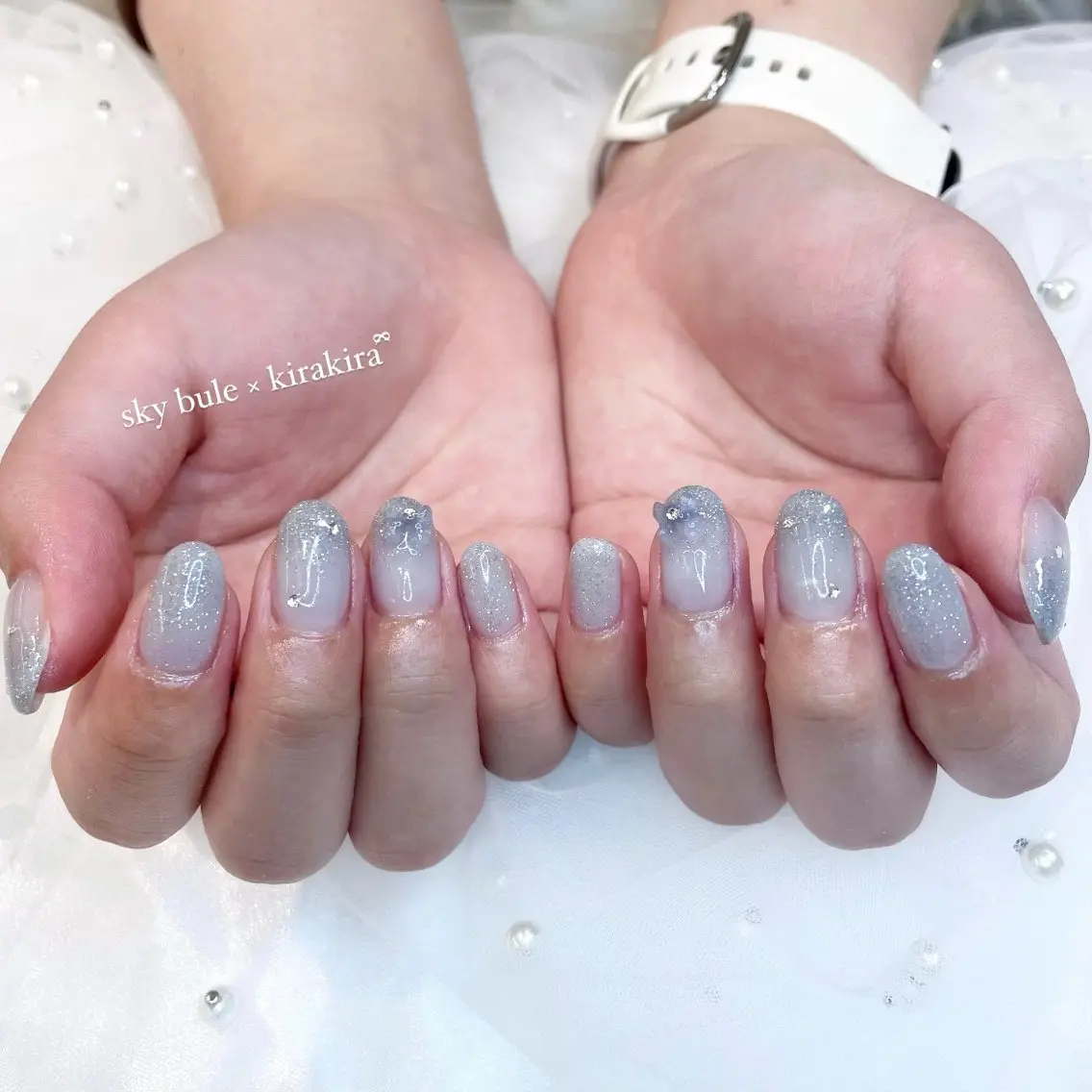 ネイル アートネイル ハンドネイル Tsuki🌙/渋谷 /パラジェルのネイルデザイン