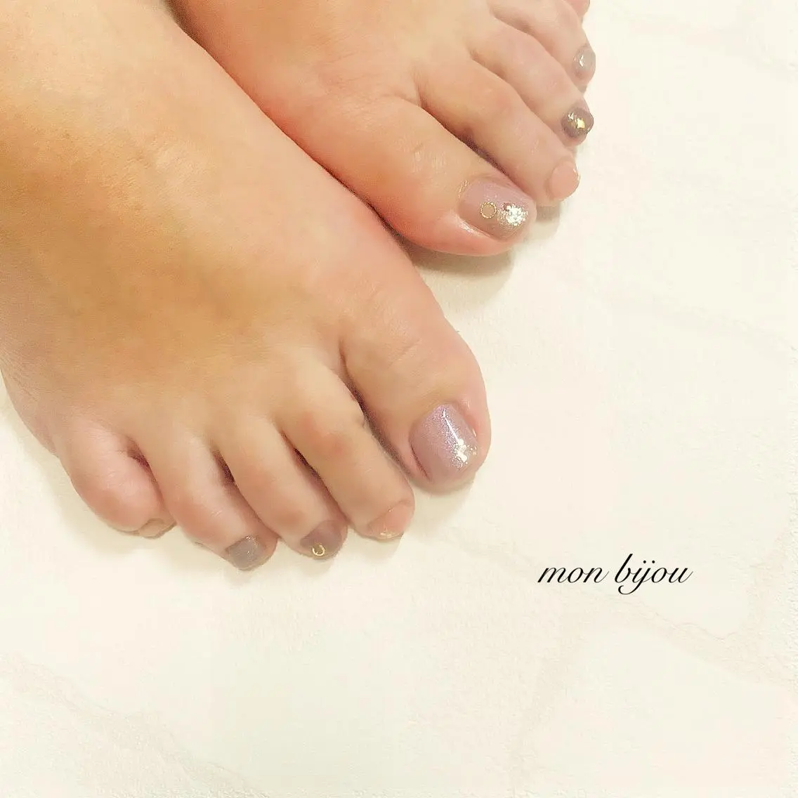 ネイル フットネイル mon bijou 坪井のネイルデザイン