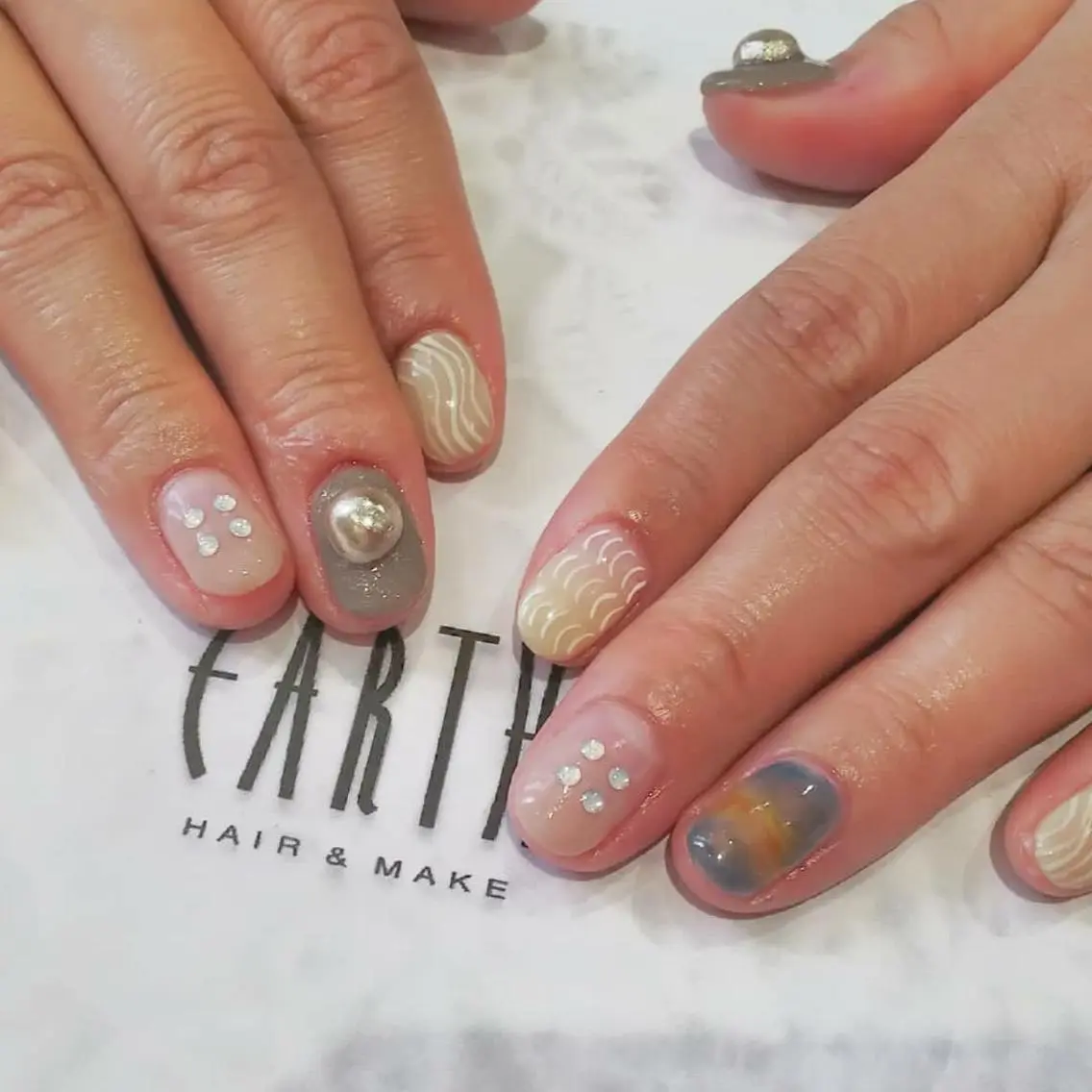 ネイル ハンドネイル Ne naiL ruricoのネイルデザイン