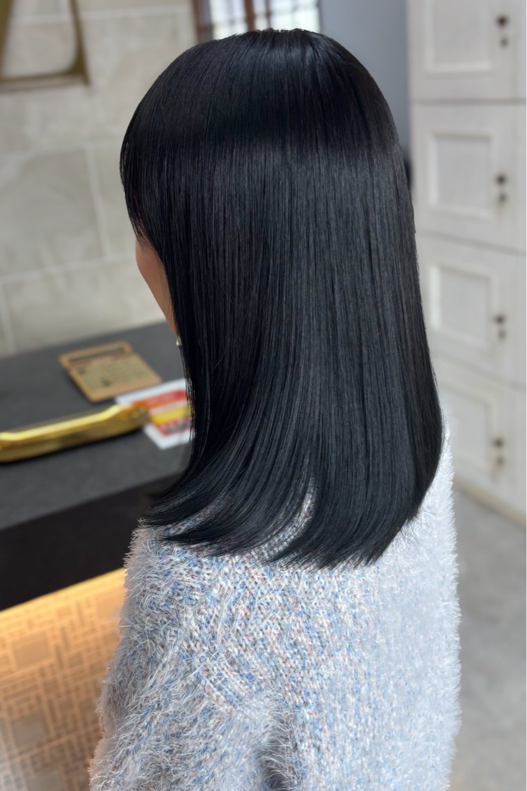 ミディアム 佐藤 宰 OZ桑野店のヘアスタイル
