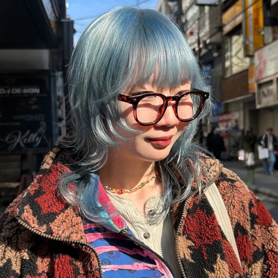 ロング カラー 横浜カラー/ブリーチ SAKI💫のヘアスタイル
