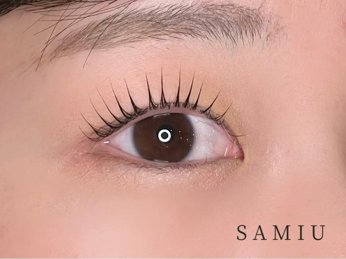 マツエク・マツパ 一重×まつ毛パーマ 【Samiu中野店】 Moa(モア)のマツエク・マツパデザイン