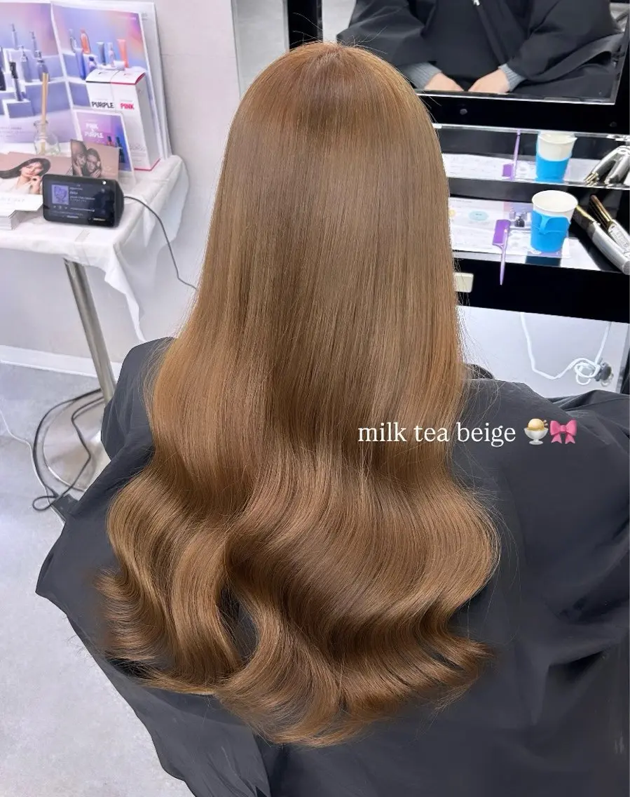 ロング カラー ヘアカラー 🎀ハイトーン. 難波.RISA🎀のヘアスタイル