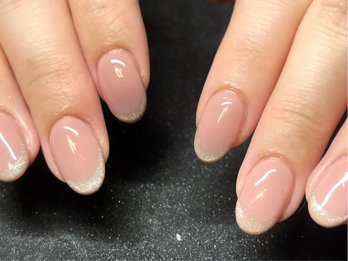 ネイル フレンチネイル ハンドネイル Chika .のネイルデザイン