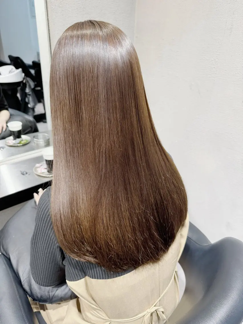ロング カラー カット ヘアカラー 縮毛矯正 トリートメント 💎レイヤー髪質改善 💎Jumpeiのヘアスタイル