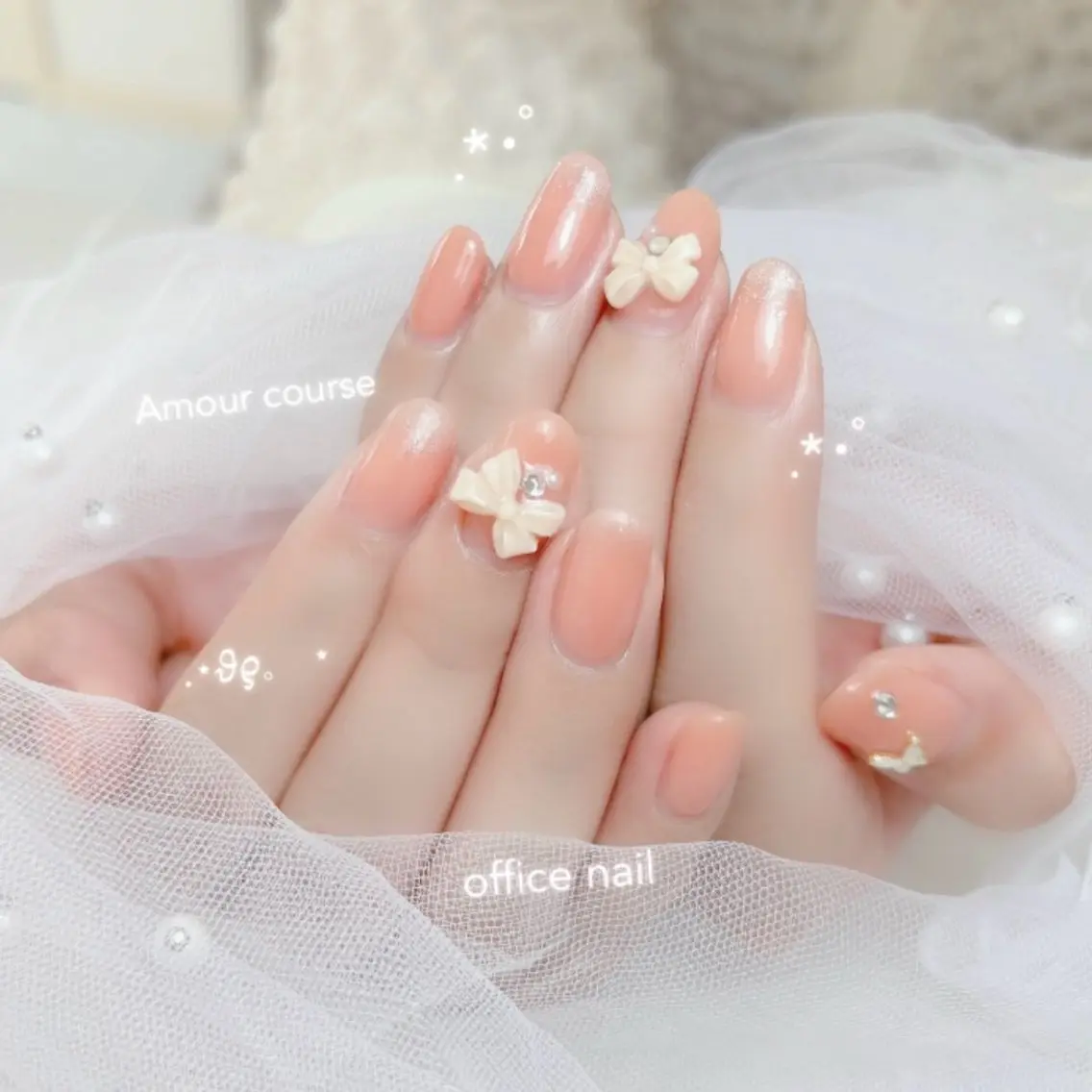 ネイル ハンドネイル Amour 🎀のネイルデザイン