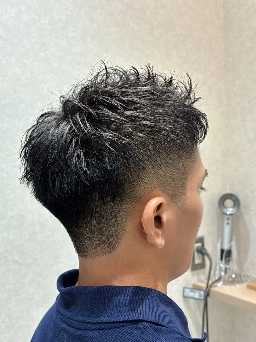 ショート メンズヘア特化 廣田和也のヘアスタイル