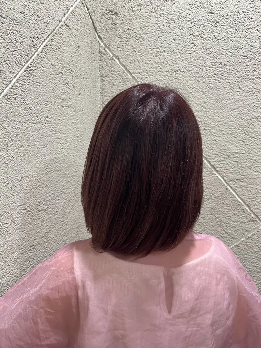 カラー 高田 悠月のヘアスタイル
