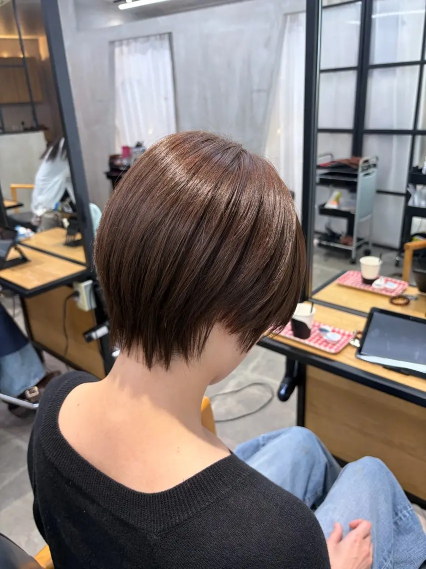 ショート カラー カット ヘアカラー アニメオタク美容師/ miharuのヘアスタイル