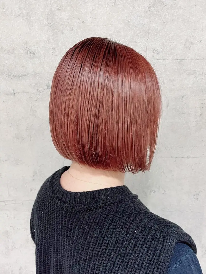 気になるうねりを解消！カット+前髪矯正の写真