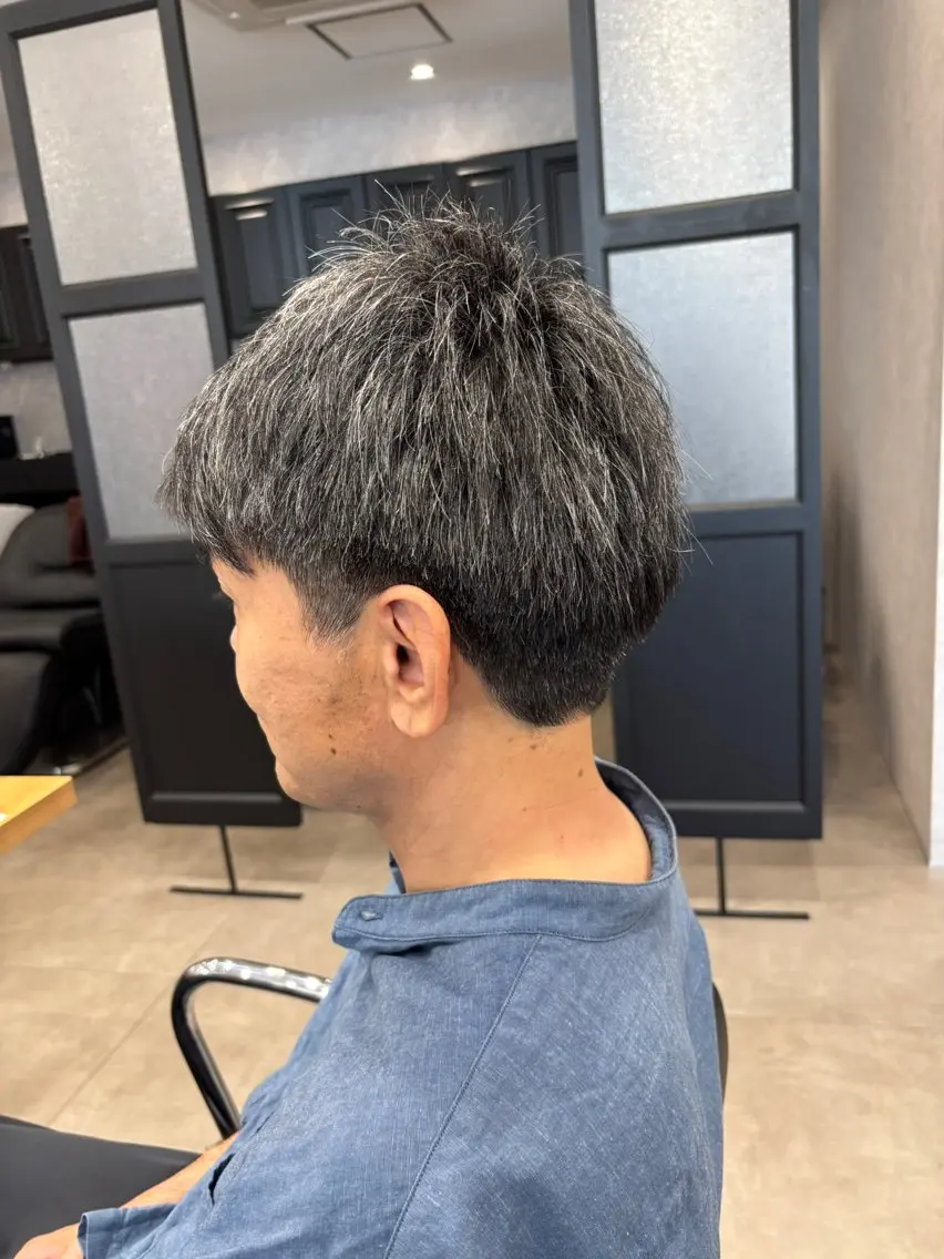 メンズ 刈り上げ カット 花城 沙也加のヘアスタイル