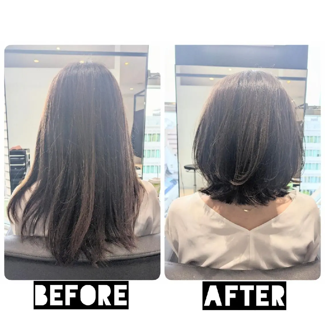 ショート カラー パーマ ヘアアレンジ カット トリートメント 心斎橋/難波ショート 白髪ぼかし 中尾のヘアスタイル