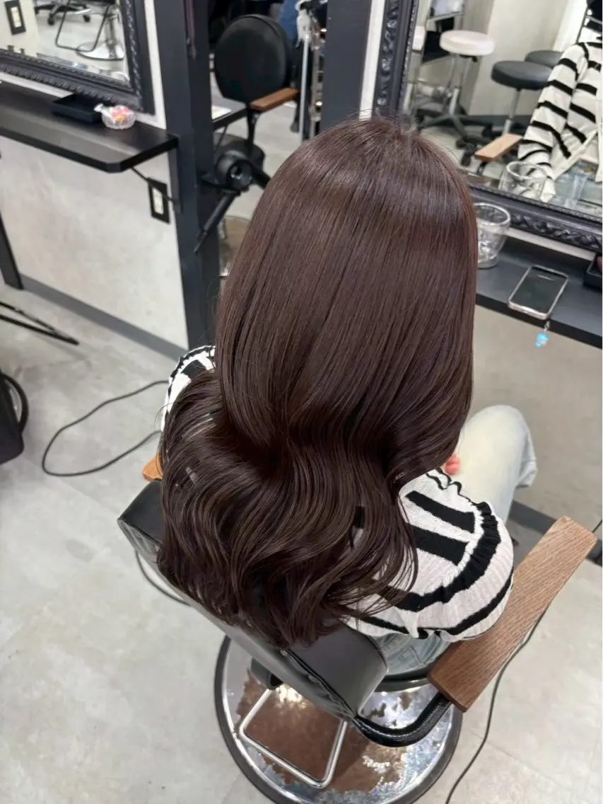 ロング カラー あさひ 🤍🎀のヘアスタイル