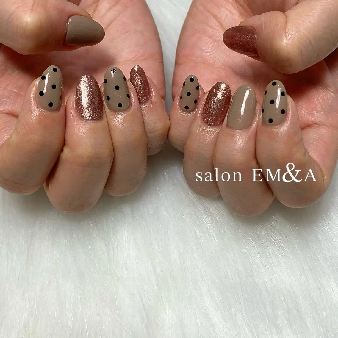 ネイル ドット ハンドネイル salon EM&A emiのネイルデザイン