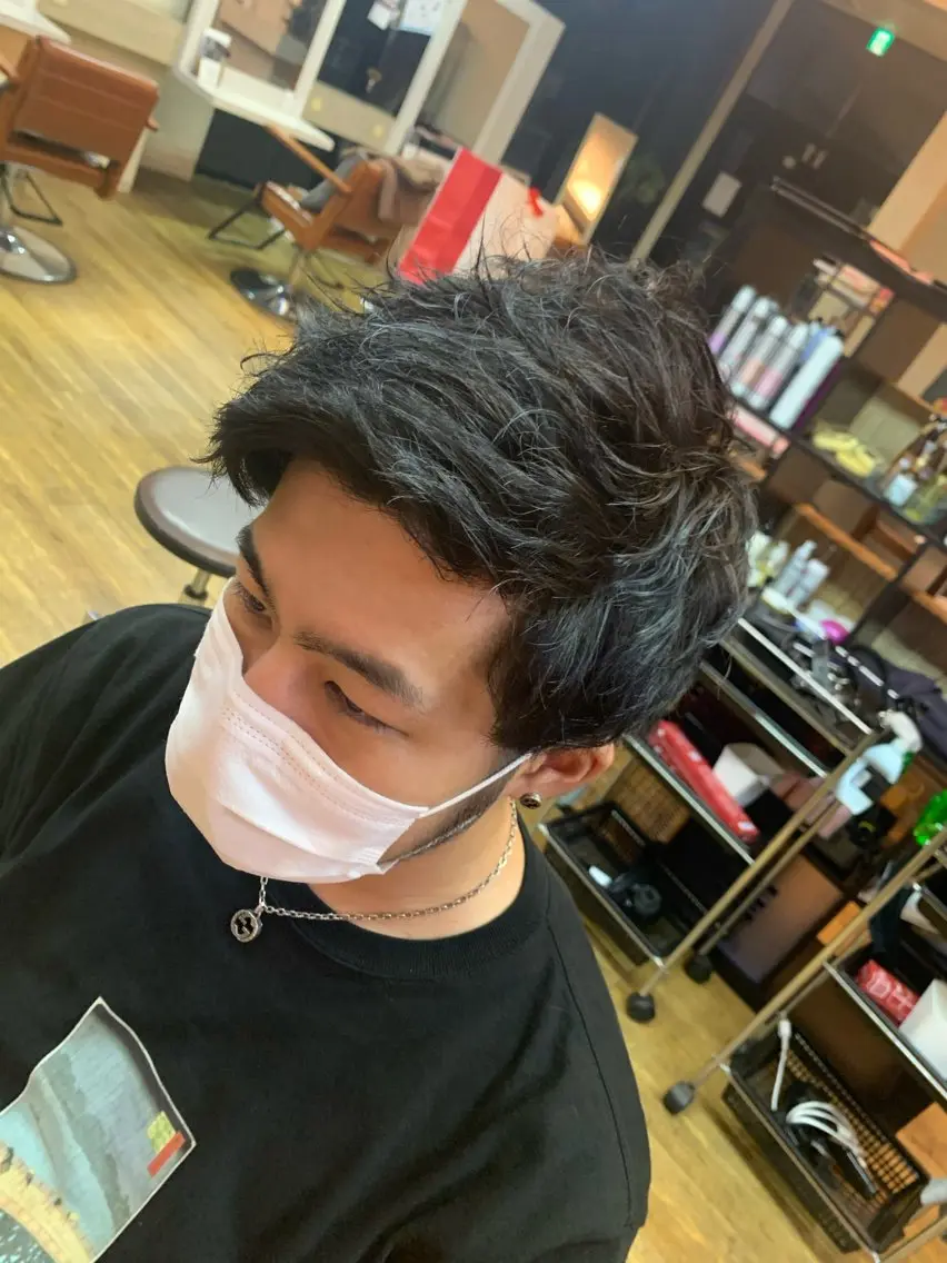 メンズ限定 カットの写真