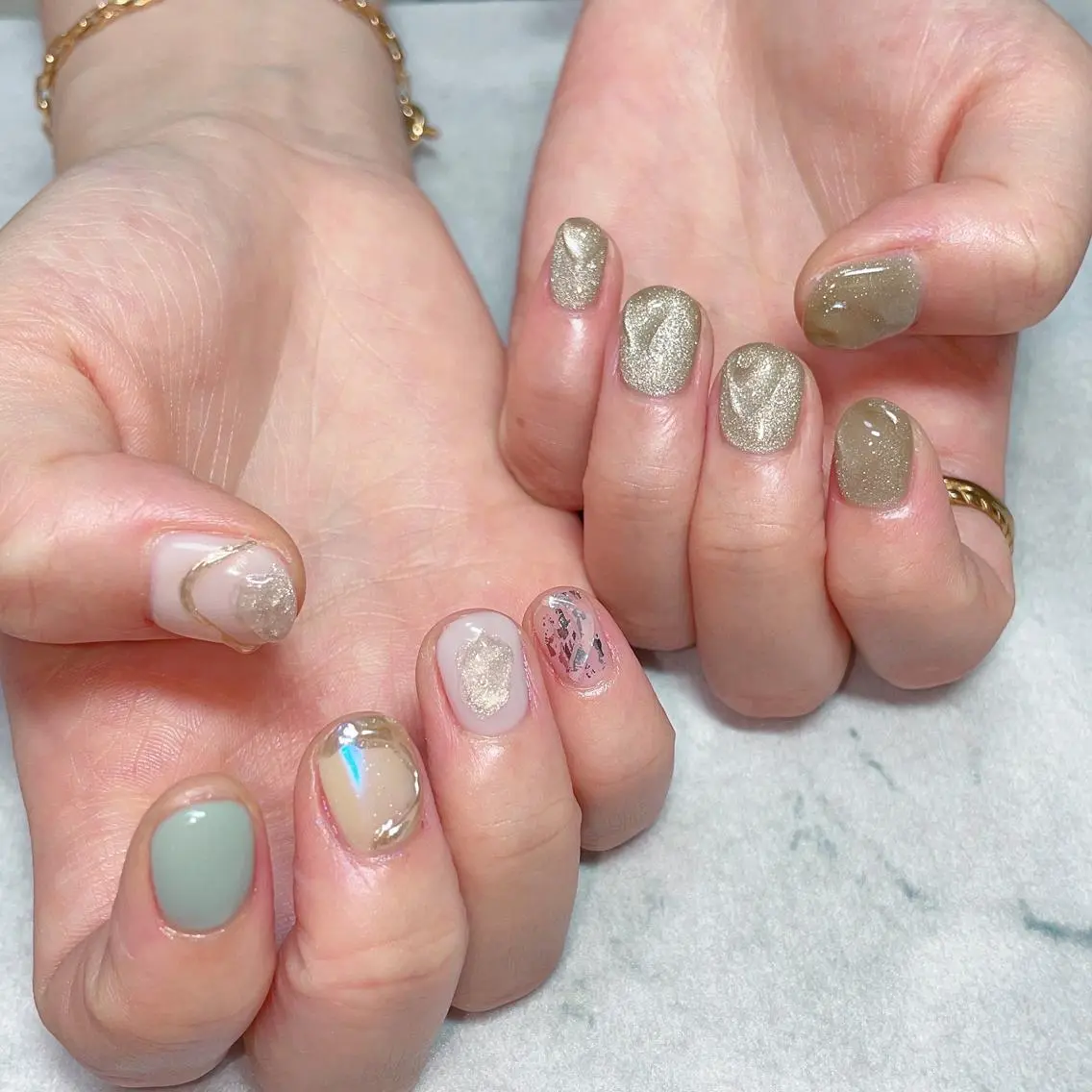 ネイル ハンドネイル Jeremy ♡ HARUKAのネイルデザイン