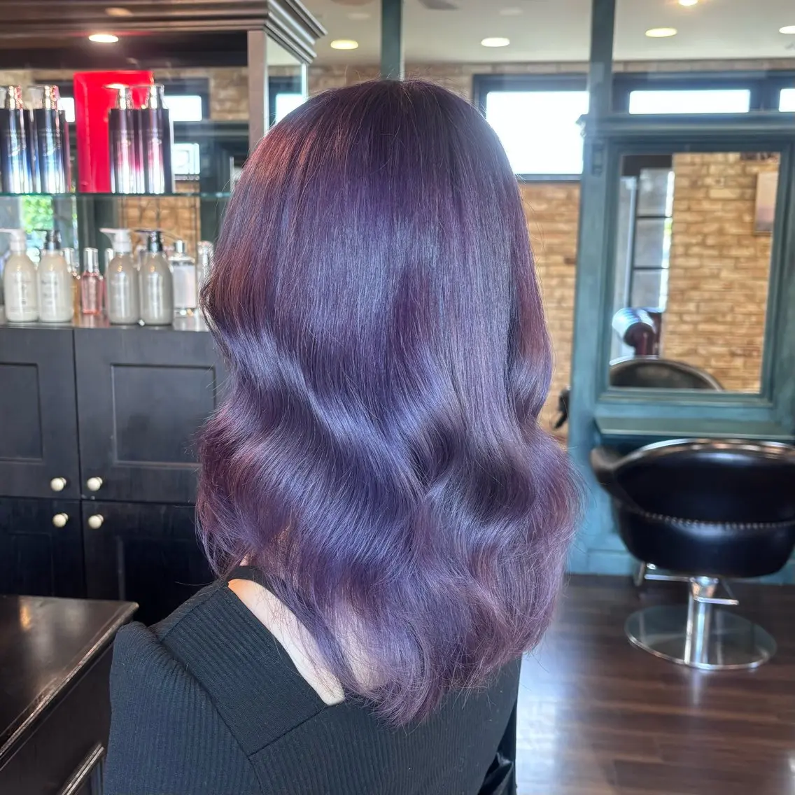 セミロング ヘアカラー トリートメント mana 💟ダブルカラー💟のヘアスタイル