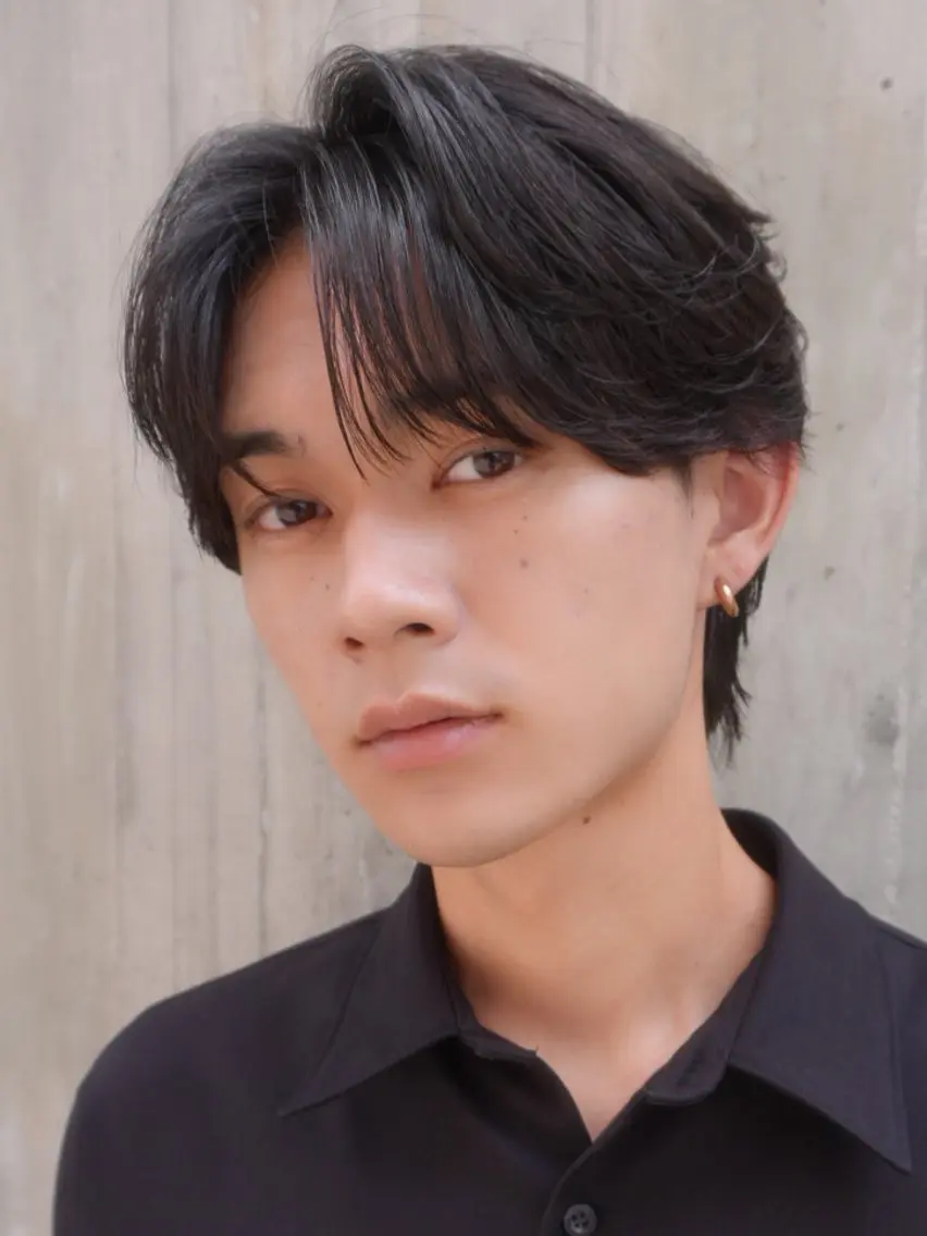 パーマ メンズ メンズパーマ ニュアンスパーマ カット ヘアカラー パーマ 名古屋シャドウパーマ 竜太朗のヘアスタイル