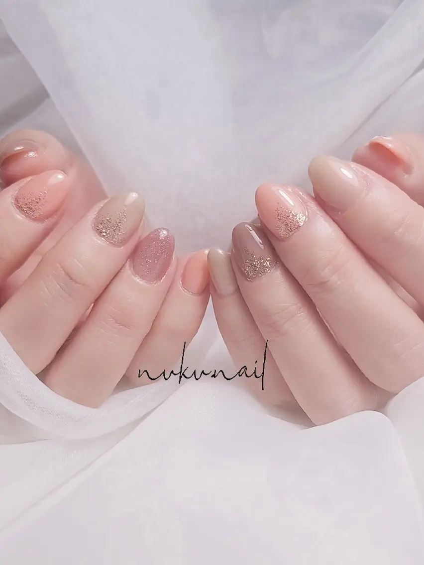 ネイル シンプルネイル nuku.nail 　namiのネイルデザイン
