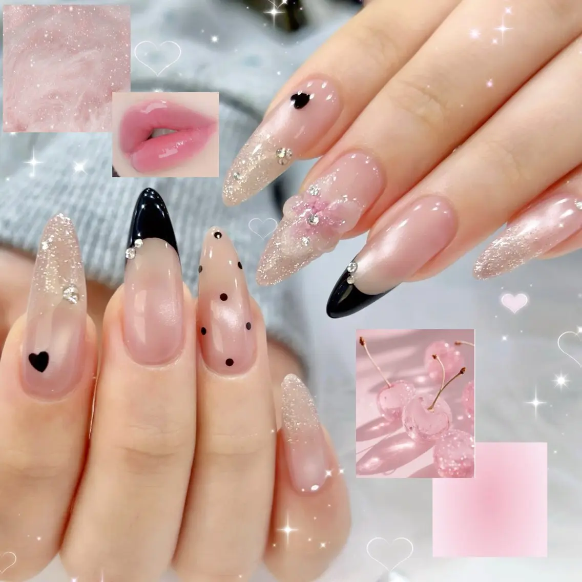 ネイル ハンドネイル 🪄mimi🎀 Midori🪽のネイルデザイン