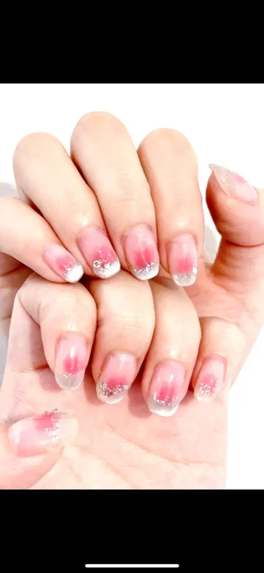 ネイル チークネイル マグネットネイル MYu Beauty Salon  MAIのネイルデザイン